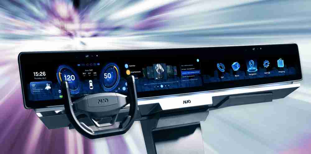 汇旺支付开拓前瞻显示技术创新应用，，，结合优异整合设计能力，，，开发智能车载FIDM Plus一体化显示方案，，，，让驾驶操作与车内娱乐体验再进化